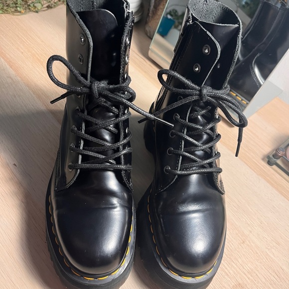 JADON BOOT SMOOTH LEATHER PLATFORMS - Picture 9 of 9